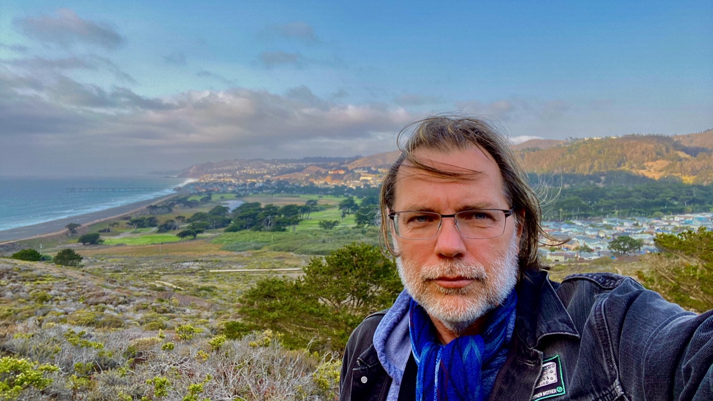 Franck Martin at Mori Point, Pacifica